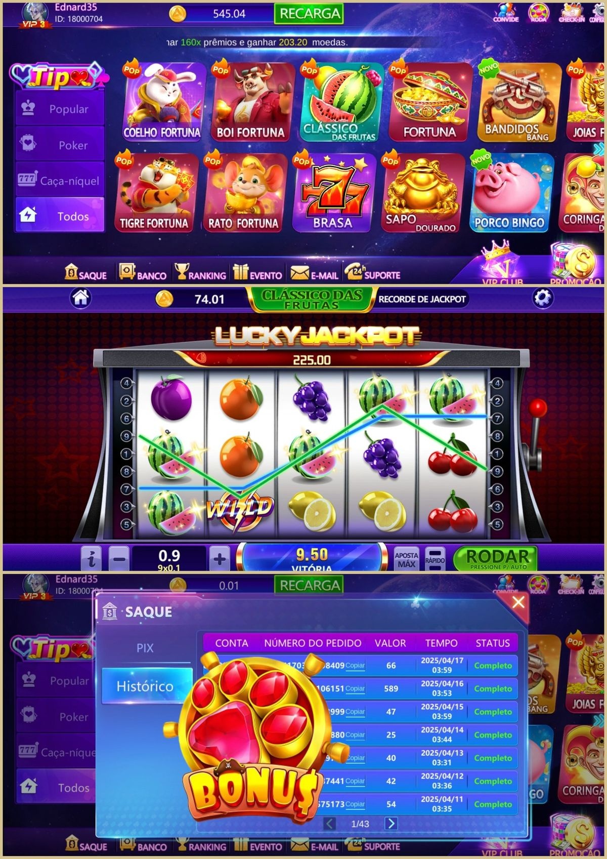 888STARZ Casino game